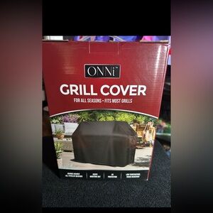 Black Grill Cover for All Seasons
